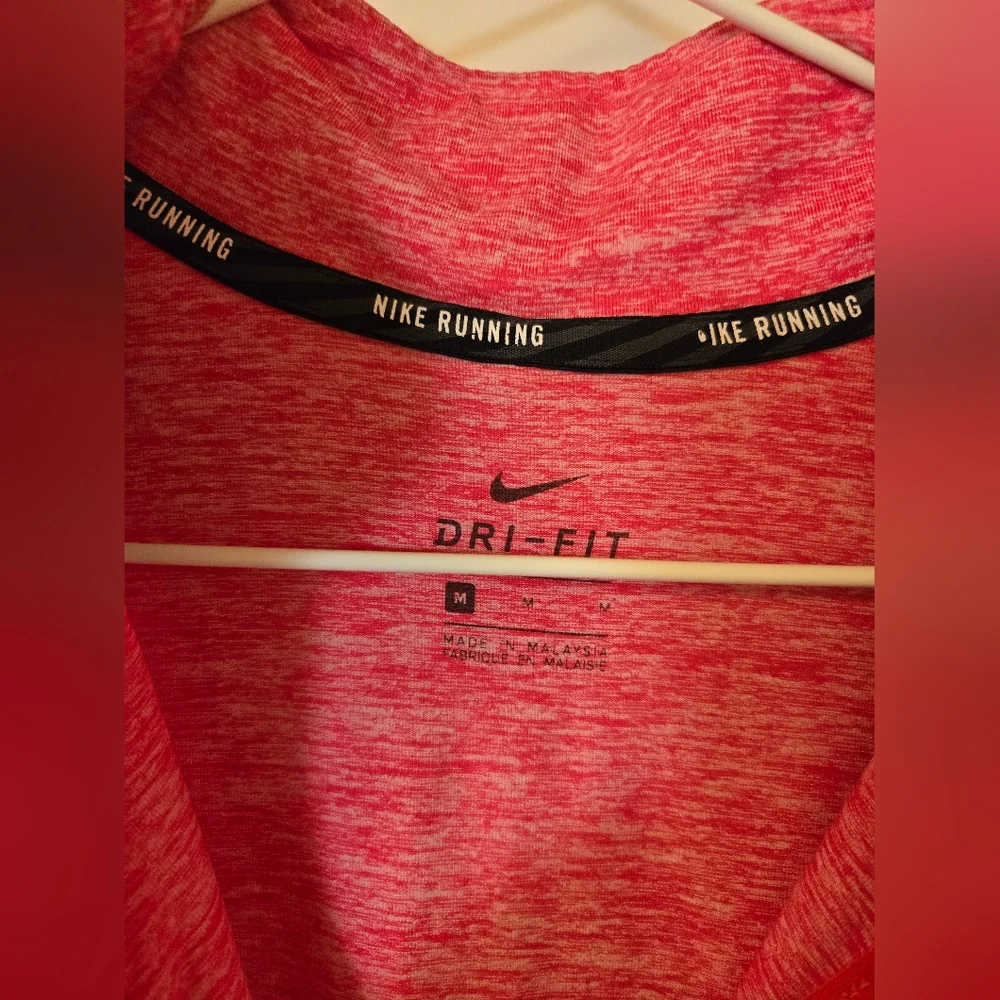 Nike Running Pink Quarter-Zip‎ Pullover